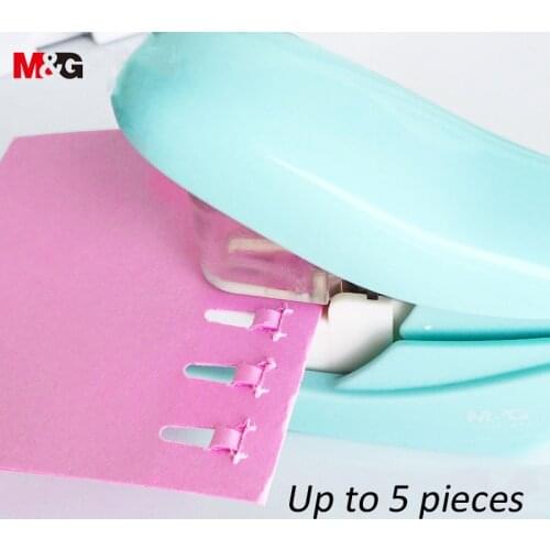 No Nails Stapler Machine Mini Cute Book No Staples required Stapleless Stapler Paper Stapling Stapler without Staple