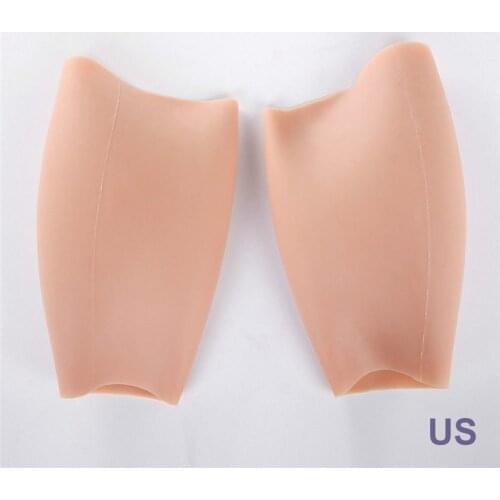 New 2600g/Pair Full Silicone Sturdy Thighs Enhancer Shaper Wear 3cm Thickness Legs Sheath For Mens Styles Stronger Cosplay Gift