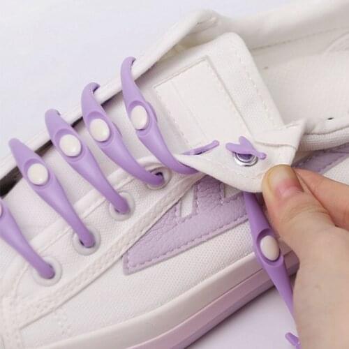 New 2nd Arch Silicone Shoelaces Elastic Laces Sneakers No Tie Shoelace For Men Women Child Shoe Laces Rubber Lace Zapatillas