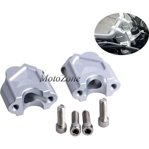 Motorcycle Handle Bar Clamp Raised Extend Handlebar Mount Riser For BMW R1200GS LC 2013-2017 R1200 GS Adventure ADV 2014-2017