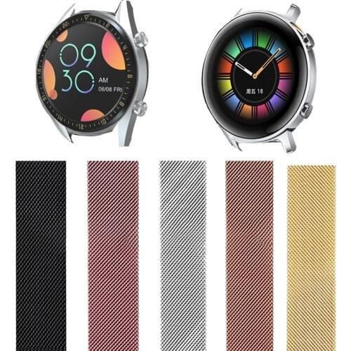 20MM Magnetic Loop Strap For Huawei Watch GT 2 42mm Smart Metal Bracelets For Honor Magic 2 42MM/Honor ES Wristband Accessories