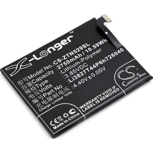Cameron Sino Mobile SmartPhone Replacement Li-Polymer Battery 2750mAh For Li3827T44P6h726040 Huawei Nubia Z11 mini Free Tools