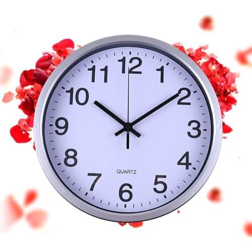 Silent Sweep Modern Graceful Bell Desk Creative Digital Clock Alarm Clock Snooze Silent Sweeping Wake Up Table Clock Fastdelivey