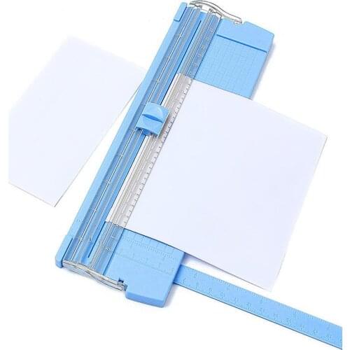 1PC A4/A5 Precision Paper Photo Trimmers Cutter Scrapbook Trimmer Random Color/Pink/Purple with/without Cutting Blade