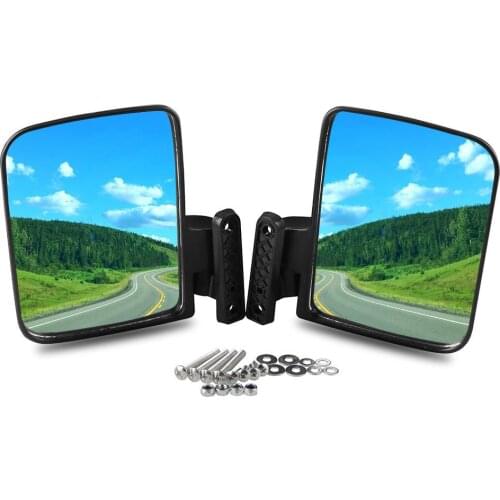 Golf Cart Mirrors - Universal Folding Side View Mirror For Golf Carts For Club Car For EZGO High Quality Auto Accessories