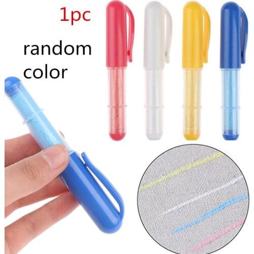 1pc Cut-free Fabric Marker Pen Sewing Tailors Chalk Pencils Garment Pencil Sewing Chalk For Tailor Sewing Accessories