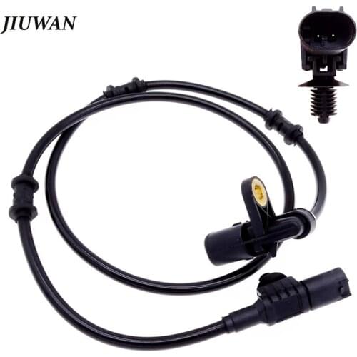 1 Pcs Front Black ABS Wheel Speed Anti-lock Braking Sensor Fit For Mercedes-Benz M-Class ML55 ML320 ML430 ML500 1635400717 98-03