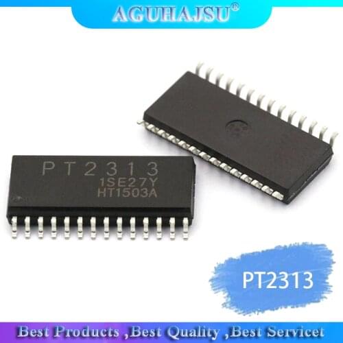 10pcs/lot PT2313L PT2313 SOP-28 SMD 4-Channel Audio Processor IC new original