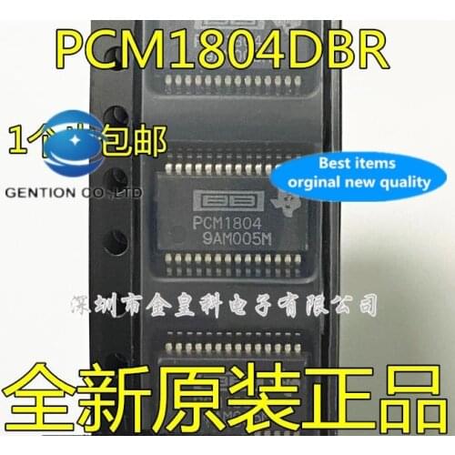 10PCS PCM1804DBR PCM1804 SSOP-28 data collection stereo audio converter in stock 100% new and original