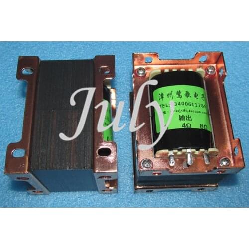 16K 8W 4Ω8Ω output long magnetic circuit push-pull output transformer for tube power amplifier, thickness 30mm or 35mm