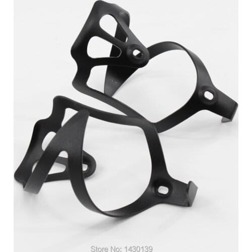 2pcs/lot New arrival Road bike Aluminum alloy matt drink water bottle holder&cage Mountain bicycle bottle cages 26g Free ship