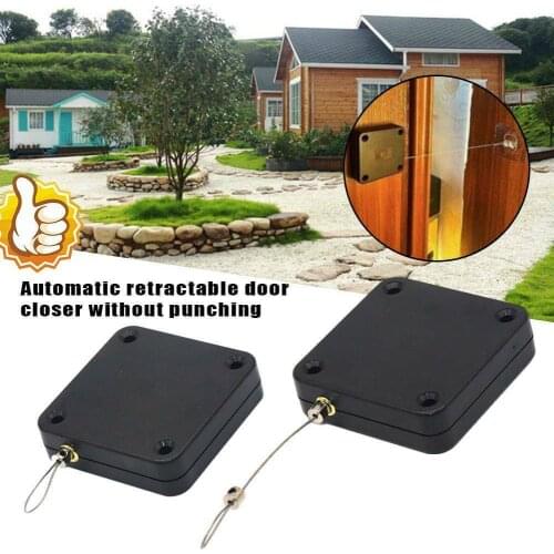 Automatic Sensor Door Closer Punch-free Portable Hydraulic Safe Door Equipment Electronic Accessories