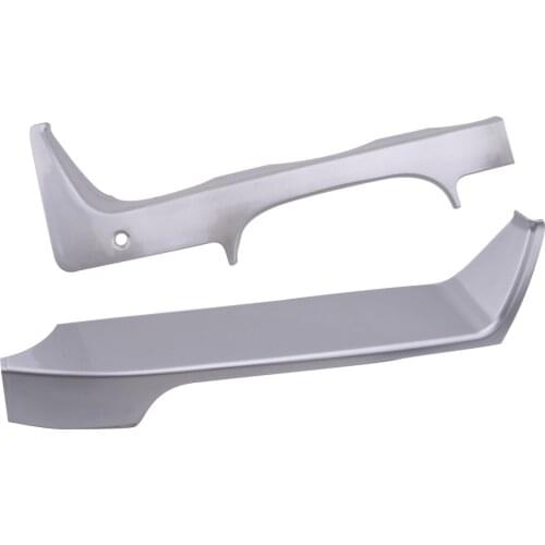 Car Silver Dashboard Display Frame Cover Bezel Trim Decoration Fit For Mercedes Benz C W204 2011 2012 2013