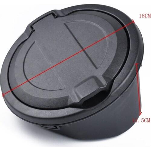 ABS Black Gas Cover Locking Fuel Tank Door without Lock Use for Jeep Wrangler JL 2018-2019 Accessories factory