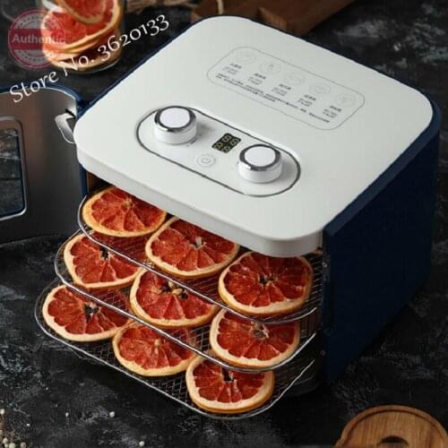 Food Dehydrator Dried Fruit Machine Fruit Dryer for home Small Pet Snack Fruit and Vegetable 4 Floors of Large Space