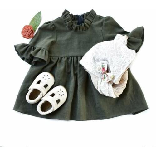 Baby Girls Dress Spring Summer Fashion Party Newborn Infant Toddler Autumn Long Sleeve Princess Dresses Baby Girls Clothing