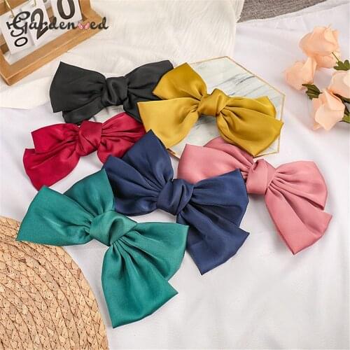 Buy One Get One Free Kids Bowknot Hairpin Knotted Hair Bows Fashion Kids Hair Clip Child Hairgrips Baby Hair Accessories