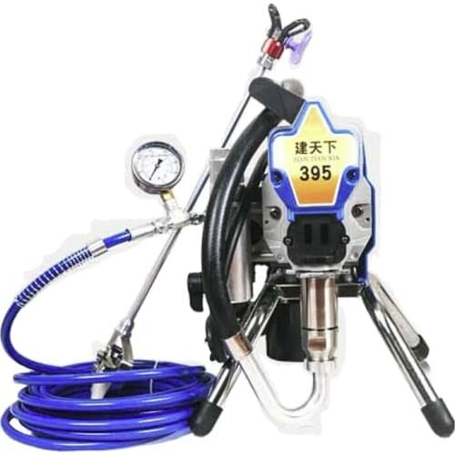 395 Model High Pressure High Power Latex Paint Waterproof Spraying Airless Spraying Machine