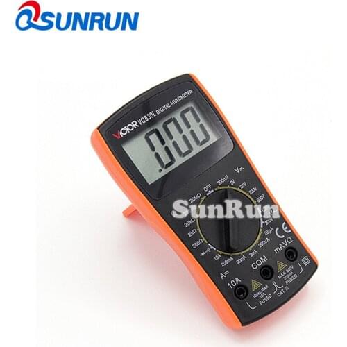 Student special-purpose multimeter VC830L high precision digital display mini multifunction meter