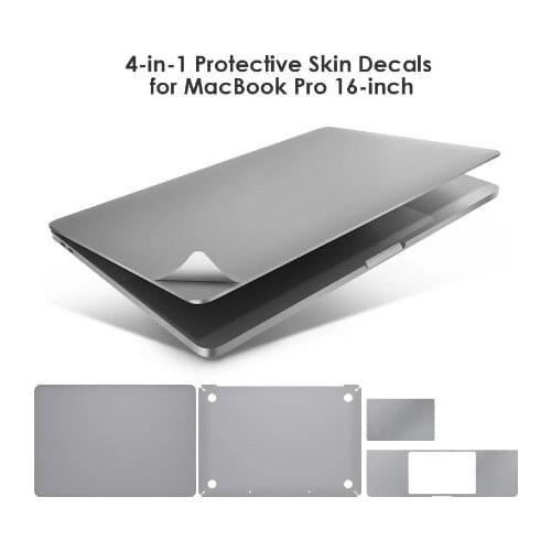 Full Body Sticker for 16-inch MacBook Pro A2141, Include Top + Bottom + Touchpad + Palm Rest Skin Full-Cover Protective