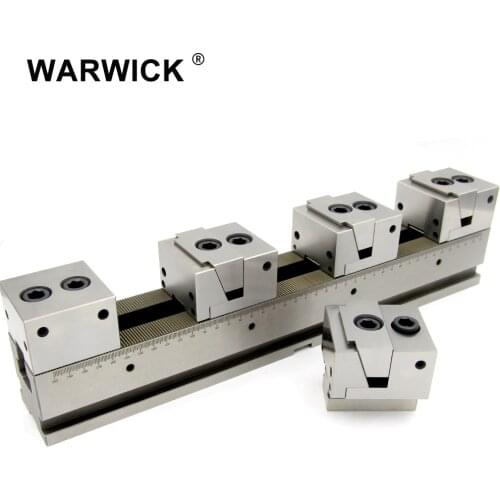 Parallel combined vise for CNC milling machine