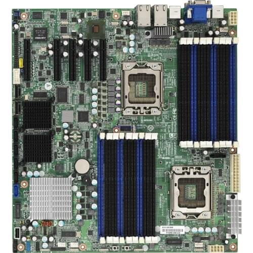 Used original for tyan S7012 1366 pin dual 4 NIC 5520 X58 motherboard (instead of the Intel S5520HC)