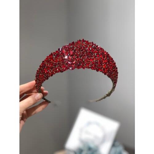 Bridal Accessories/Luxury Bridal Accessories/Headpieces/Bridal Crown/Henna