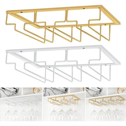 Wine Glasses Rack Under Cabinet Stemware Rack Wine Glass Hanger Racks Wire Glass Holder C1