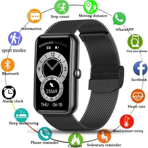 Women Smart Band 6 for Huawei Smart Bracelet Men Sport Fitness Heart Rate Blood Oxyge Monitor Ip68 Waterproof Ladies Smart Watch