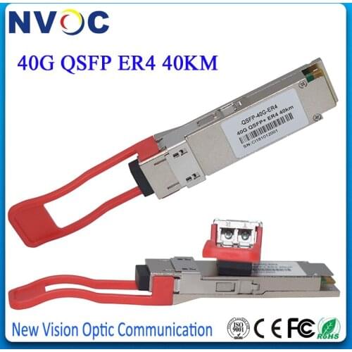 40G 1271-1331nm 40KM QSFP+ Transceiver,4x10G QSFP+ Optical Module,40Gb/s QSFP+ ER4 Transceiver,4 CWDM Lanes