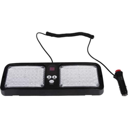 86-LED Emergency Beacon Vehicle Car Truck Sun Visor Strobe Flash Light Warning Lights Lamp 12V Vehicle Emergency Beacon