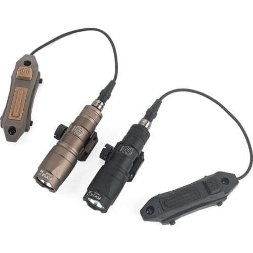 Airsoft Surefir Mini M300B Scout Light 280 Lumens Tactical M300 Dual Function Switch Modlite Plug Combo Set Fit 20mm Picatinny