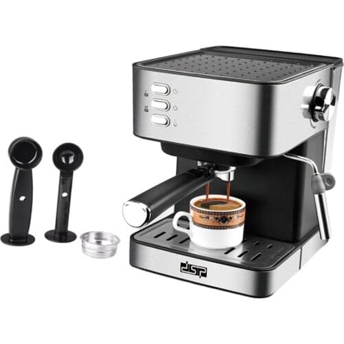 Stainless Steel 15 Bar Automatic Espresso Coffee Machine Home Coffee Maker