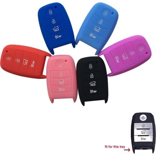 Key Cover For Kia Cerato Sorento/Rio5/Optima/K5/K4/KX3 Sedona 2014 2015 2016 Optima Sportage Key Alarm Case For Keychain Alarm