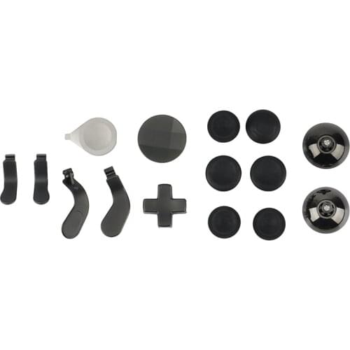 For One Elite Wireless Controller Series 2 Metal Thumbsticks Grips Analog Stick D-Pads Buttons Upgrade Tool 15PCS