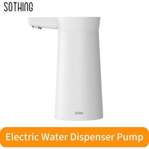 Sothing Xiomi Electric Water Dispenser One-key Control Long Battery Life Household Portable Automatic Drink Water Bottle Pump