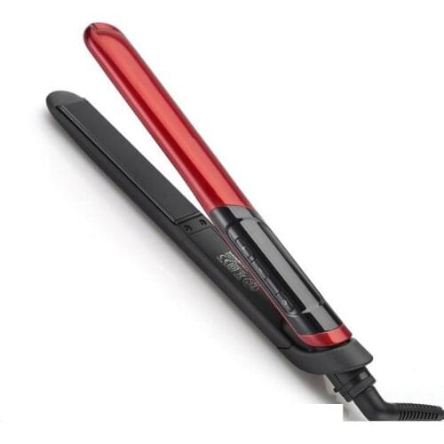 LCD digital display temperature control 2-1 ion electric hair hair straightener linear electric ceramic plate