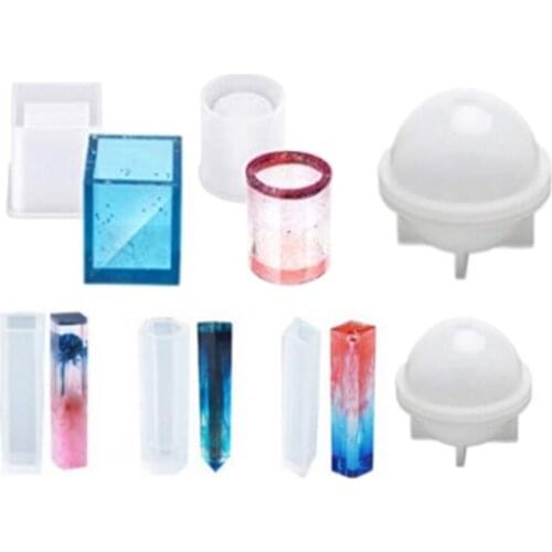 Flower Box Resin Molds, Multi-Tiered Silicone Jewelry Box Molds, DIY Trinket Box Making Jewelry Storage Molds