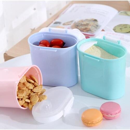 Baby Formula Milk Storage Large Capacity Baby Milk Powder Can Airtight Storage Box Barrel Feeding Box for Kids Food Container