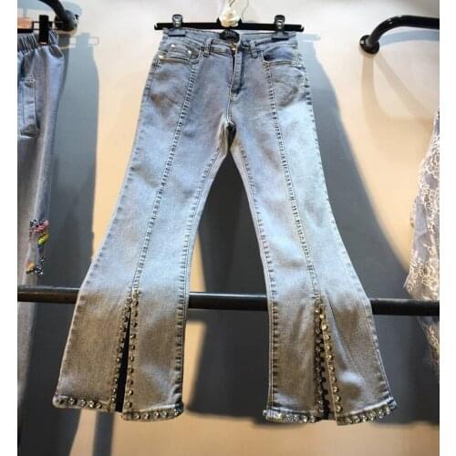 Женские джинсы клеш MLNRFZ China At AliExpress