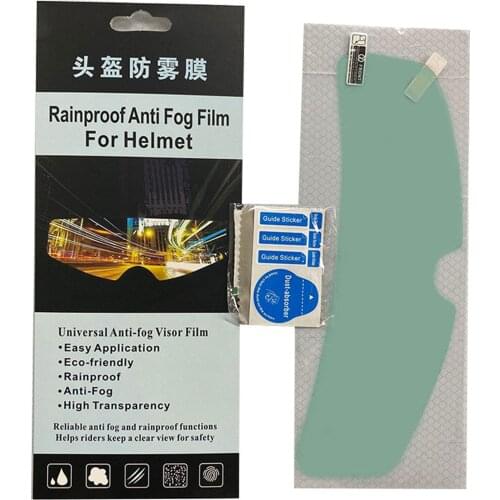 Rainproof Anti-fog Helmet Patch Motorcycle Helmet Patch Film Protective Film For Cycling Safety Helmet F-Best