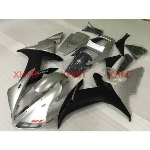 For YAMAHA YZFR1 2004 - 2006 Abs Fairing YZF R1 04 05 Full Body Kits YZFR1 04 06 Silver Black Bodywork