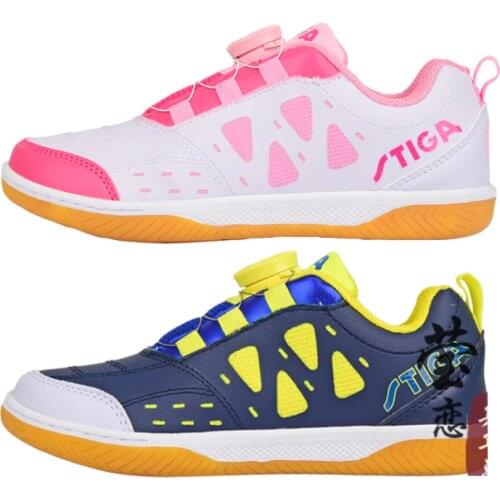 Original stiga table tennis shoe children T-shirt shoes for table tennis racket boy and girl shoes for ping pong racket game