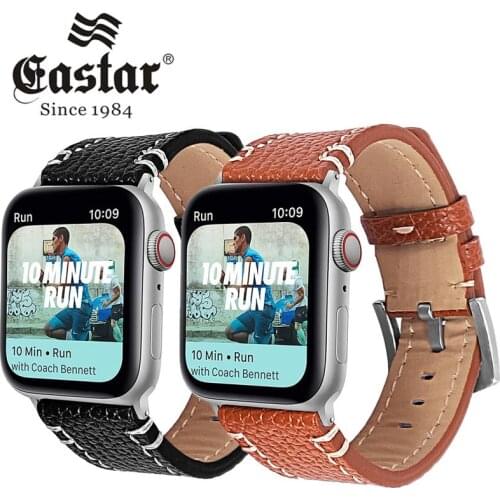 High quality Leather Watch band For Apple Watch series 1/2/3 42mm 38mm Bracelet strap for iwatch series 6 5 4 SE 40mm 44mm