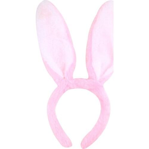 Girls Plush Bunny Rabbit Ear Hair Bands Headwear Cute Headband Dress Accesories For The Hair Girl Hair Accessories Headdress