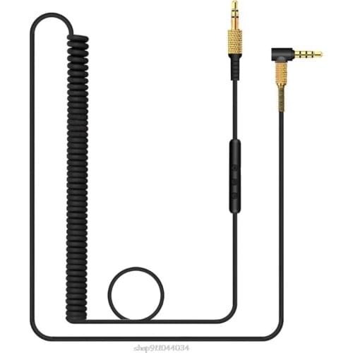 Replacement Cable for marshall Major II Monitor MID Headphones Cord with Mic & Volume Control Remote Ap14 21 Dropship
