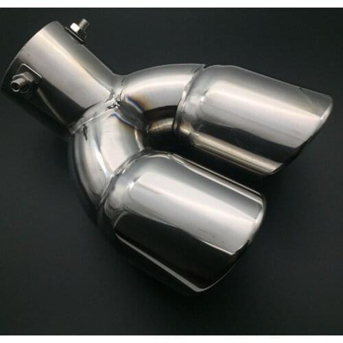 STARPAD Free shipping For Elantra tail pipe dual exhaust tail pipe thickening stainless steel double pipe