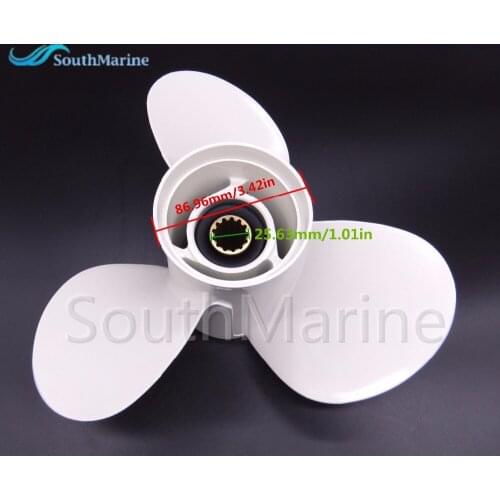 T40-04070000 T40-04070000-13 Propeller for Parsun HDX Makara T40 T30 BM T36J T40J F30 F40 F60 Outboard Motor 11 1/8x13-G