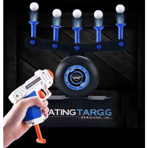 Air Shot Hover Floating Target Toys Game Foam Dart Shooting Ball Kids Gifts, USB AirShot Game Foam Dart Blaster Shooting Ball