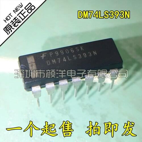 100% New&original In Stock 4 DM74LS393N DIP-14